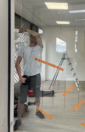 vitre cassée Bourgoin-Jallieu